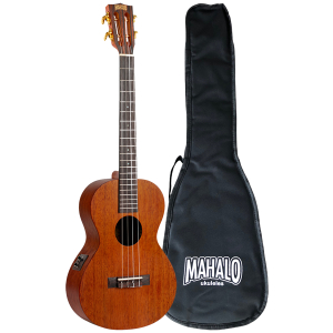 Mahalo MJ4 Elektroakustyczne ukulele barytonowe Trans Brown